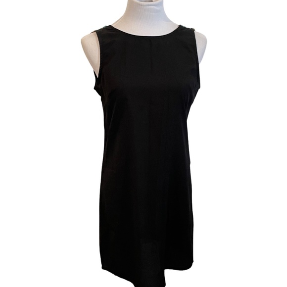 Black Backless Mini Dress - Picture 2 of 3